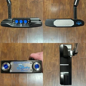 Scotty Cameron Studio Style Newport Plus Putter - New - Xtreme Dark Finish- BLU - Picture 1 of 10