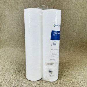 2 Pack Pentair P5 Sediment Water Filter Cartridge 10” Under Sink Polypropylene - Picture 1 of 9