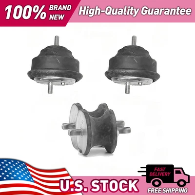 Engine Motor Mount Kit for BMW 320i 2001 2002 2003 2004 2005 2.2L L6 - Image 1 of 4