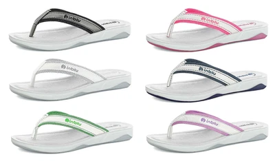 inblu Ciabatte Infradito Donna con Tessuto Imbottito art. DoDo