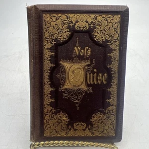 Johann Heinrich Voss Luise 1875 Mini Book In German Diamond Ed. W Illus Thumann - Picture 1 of 13