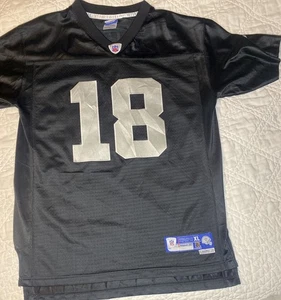 Reebok Oakland Raiders Randy Moss Trikot Youth XL schwarz genäht - Bild 1 von 10