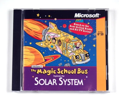Magic School Bus Explores the Solar System PC CD ROM Windows Kids Educational - Image 1 of 3