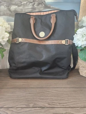 Сумка с короткими ручками дорожная CHAPS Collection коричневая Weekender большая наплечная и ручная спортивная - Изображение 1 из 4