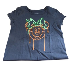 Disney Collection Halloween Mini Maus Kürbis T-Shirt S (5/6) Schwarz Neu ohne Etikett - Bild 1 von 3