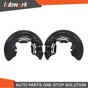 Labwork Front Brake Dust Shields Splash Pair For Ford F-150 Truck 2010-2020 - Picture 1 of 10