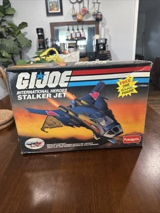 1999 GI Joe International Heroes Stalker Jet Funskool India RARO solo scatola - Foto 1 di 9