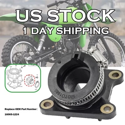 Загрузка впускного коллектора карбюраторного соединения для KAWASAKI KX80 KX100 1991 - 2000 16065-1224 - Изображение 1 из 4