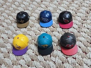 NFL Football Toy Plastic New Era Baseball Cap Saints Titans Cardinals Vikings - Picture 1 of 4