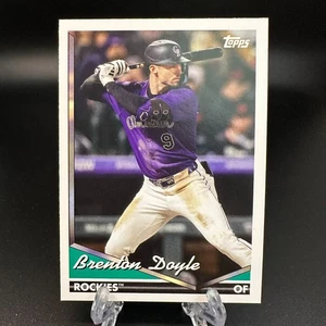 2024 Topps Archives Brenton Doyle #254 Colorado Rockies - Picture 1 of 2