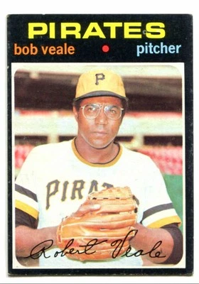 1971 Topps #368 Bob Veale Baseball Card - Pittsburgh Pirates - Image 1 of 2