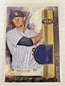 2016 Topps Tier One Relic Card #T1R-DL DJ LeMahieu #'d/299 - Picture 1 of 2
