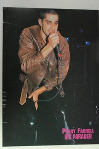 JANE'S ADDICTION ~ Giacca marrone Perry Farrel ~ pagina rivista PINUP fine anni '90 - Foto 1 di 1