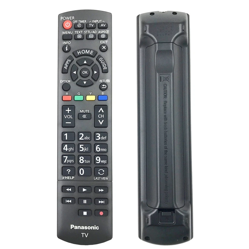 Panasonic TV Remote Control N2QAYB000934
