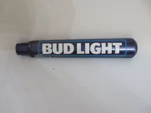 Bud Light Aluminium blau Logo Bier Zapfhahn Griff 12" hoch - Bild 1 von 4