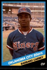 1988 CMC Oklahoma City 89ers Barbaro Garbey Oklahoma City 89ers #16