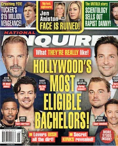NATIONAL ENQUIRER Magazine November 13 2023 Hollywood's Most Eligible Bachelors! - Imagen 1 de 2