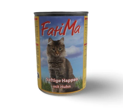 20x400g Fatima saftige Happen mit Huhn Katzenfutter Nassfutter für Katzen Futter - Bild 1 von 2