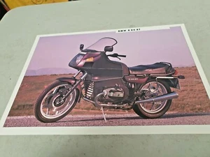 1991 BMW R80RT Motorcycle Original Sales Leaflet - Picture 1 of 2