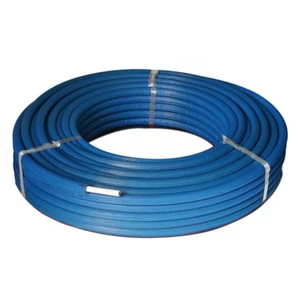 Tubo in multistrato rivestito e isolato ISOCLIMA di colore blu 32x3 - Foto 1 di 3