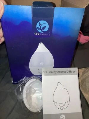 Essential Oil Scent Machine Electric Aroma Diffuser Home LED Color Changing NIB - Image 1 of 4