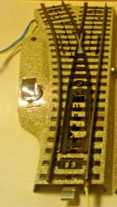 Märklin H0 5202 elettrico Deviatore sinistro binario M buone condizioni - Foto 1 di 3
