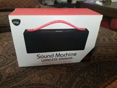 Nuevo en caja iHIP Máquina de Sonido Altavoz Inalámbrico Portátil Bluetooth Altavoz Alta Definición Foto 1 de 4