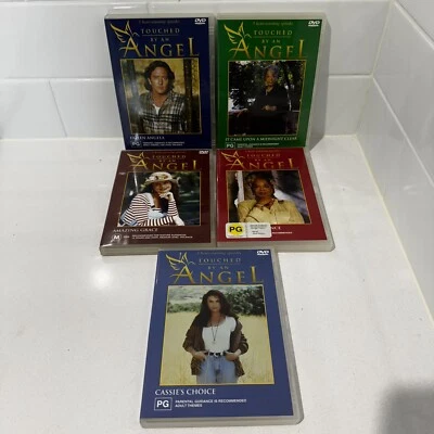 Комплект DVD x5 Touched By An Angel (15 эпизодов) Reg 4 PAL сериал ТВ-шоу - Изображение 1 из 4