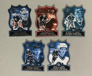 🏆McDonald’s NHL Cards🏆2001 Future Legends🏆Sedins DiPietro Havlat🏆8.5-9.5 - Picture 1 of 5