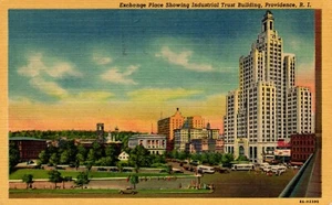 Lugar de intercambio de postales edificio de fideicomiso industrial Providence, Rhode Island - Imagen 1 de 2