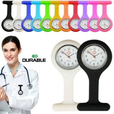 AHUB RELOJ ENFERMERA Silicona Hospital GP Médico Médico Veterinario Llavero Reloj Uniforme Disfraz Reino Unido