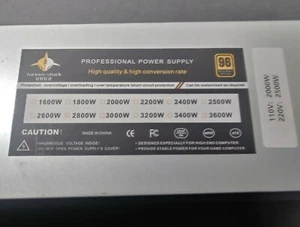 Furious Shark Professional 2000W Power Supply Mining Computer (Flaw) - Afbeelding 1 van 9