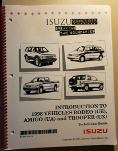 Isuzu  Introduction to 1998 Vehicles Rodeo(UK) AMIGO(UA) and Trooper(UX) Technic - Picture 1 of 3