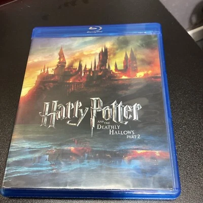 Harry Potter and the Deathly Hallows, Part 2 (Blu-ray, DVD, 2011) Used - Image 1 of 4