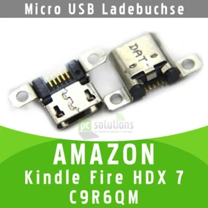 ✅ Amazon Kindle Fire HDX 7 C9R6QM Micro USB DC Buchse Ladebuchse Connector Port - Bild 1 von 1