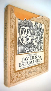 TAVERNES ET ESTAMINETS GUINGUETTES CAFÉS D'ANTAN ROBIN LIVIO PONT ROYAL 1961 - Imagen 1 de 13