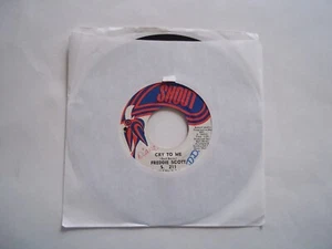 FREDDIE SCOTT - No One Could Ever Love You / Cry To Me - 45 RPM 7" Record SHOUT - Picture 1 of 9