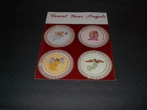 "Count Your Angels"   4 Designs To Cross Stitch and Enjoy or Gift  Used 1978 - Picture 1 of 1