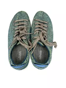 Sneaker Allbirds donna taglia 8 lana Piper Garden blu suola bianca - Foto 1 di 10