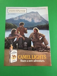 CAMEL CIGARETTES ORIGINAL VINTAGE 1 PAGE PRINT AD PRINTED ADVERTISEMENT AA13 - Picture 1 of 1
