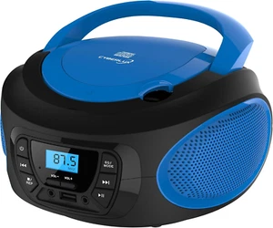 Boombox - Lettore CD Portatile - CD/CD-R - USB - Radio FM - Ingresso AUX-IN - Pr - Foto 1 di 12