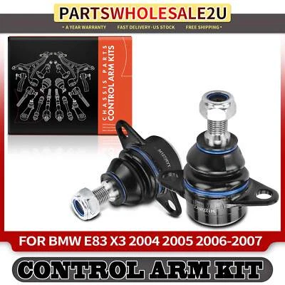 2x Junta de rótula de suspensión delantera inferior delantera para BMW E83 X3 2004 2005-2007 Foto 1 de 4
