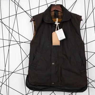 Nuevo Chaleco Chaleco Didgeridoonas AUSTRALIA Niños Encerado Marrón Bolsillo Talla 4 Foto 1 de 4