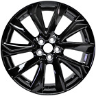 New 18" x 8" Alloy Black Replacement Wheel Rim for 2019-2023 Toyota Corolla