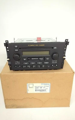 New OEM Honda AM FM Cassette 6 CD Radio 1999-2004 Aspire Acura TL EXPORT ONLY - Image 1 of 4