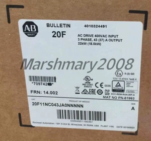 20F11NC043JA0NNNNN PowerFlex Air Cooled 753 AC Drive NEW Allen Bradley - Picture 1 of 12