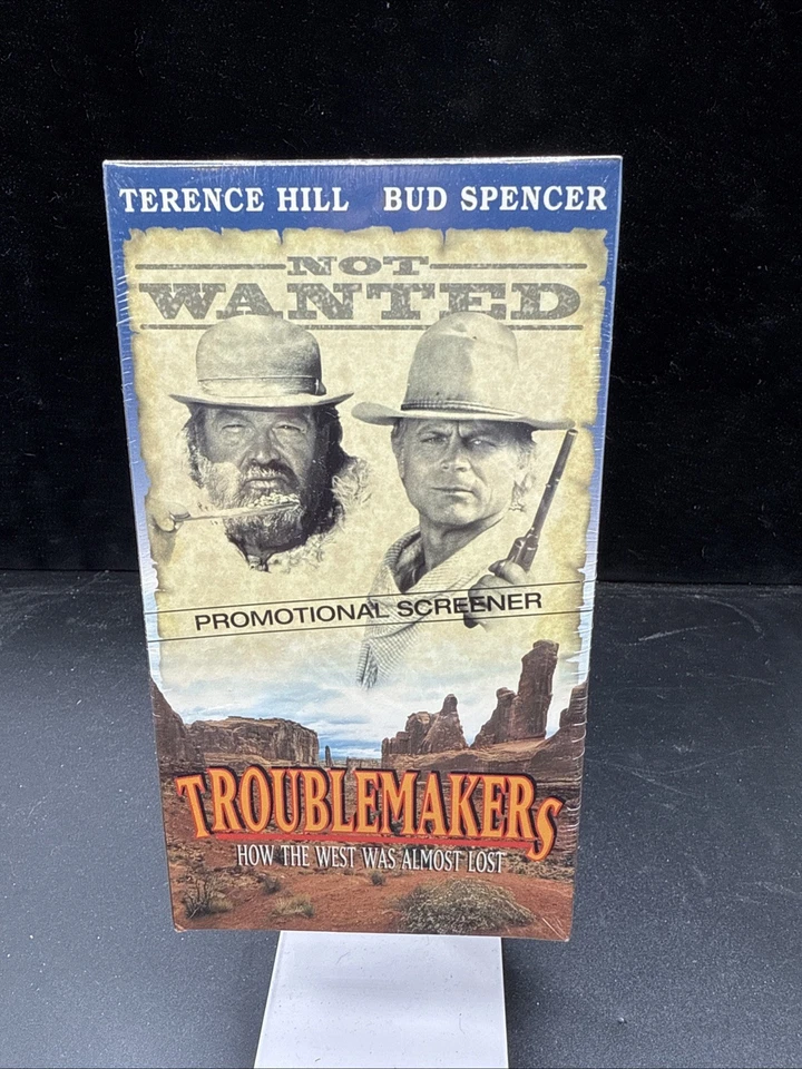 Troublemakers VHS, 1995 Super Rare!!! Promotional Screener Sealed!!! - Image 1 of 4