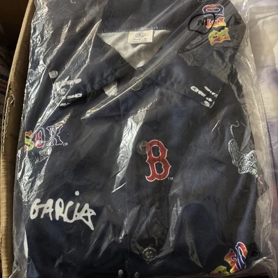 2024 Red Sox Jerry Garcia Grateful Dead Button Down Shirt Adult M New SGA - Image 1 of 3