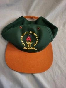 Centennial Olympics Atlanta 1996 Baseballkappe grün und hellbraun Vintage Logo 7 - Bild 1 von 5