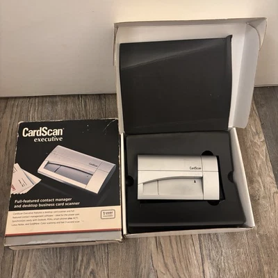 CardScan Executive 800c Desktop Card Scanner - NO CD & CABLE - Image 1 of 4